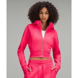 Lululemon Scuba Full-Zip Cropped Hoodie